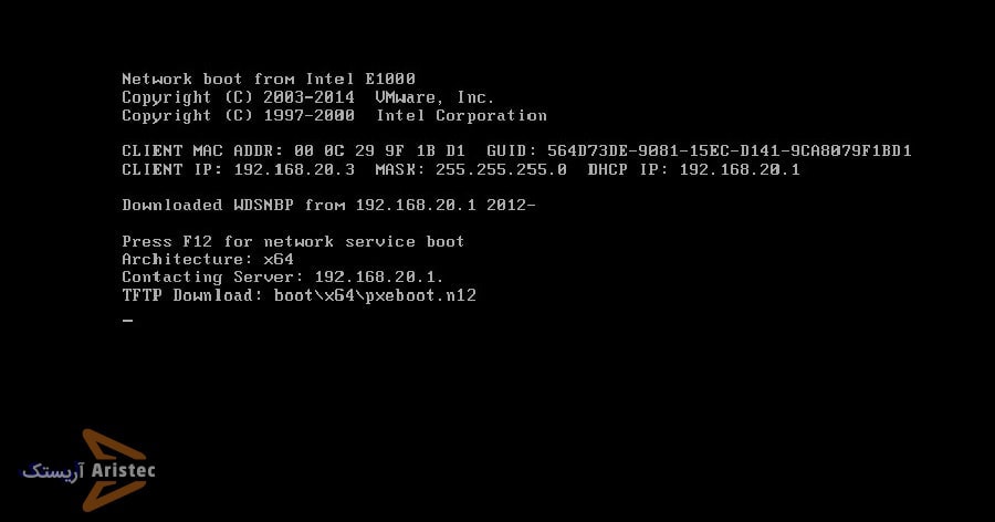 نصب ویندوز از طریق wds