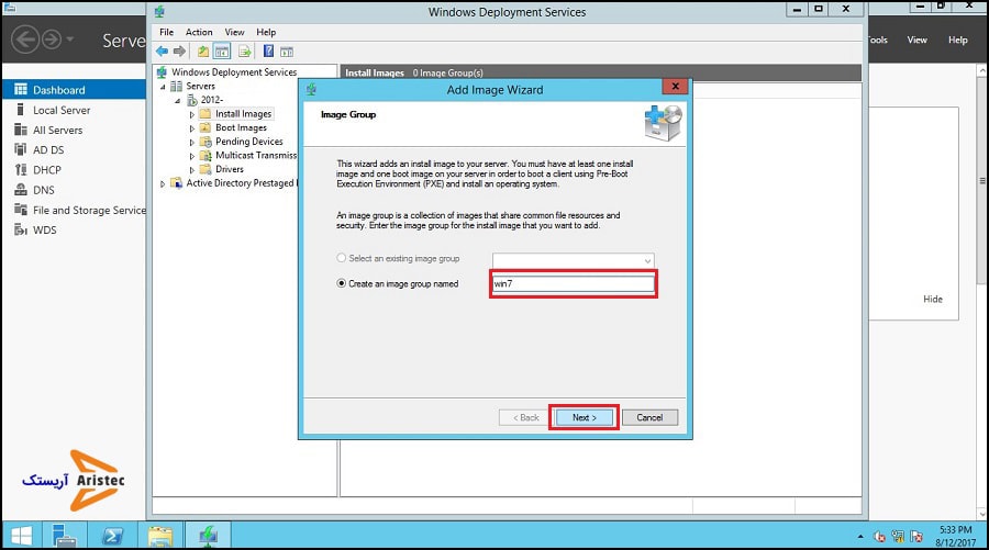 نصب ویندوز از طریق wds