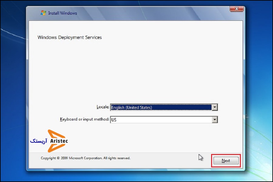 نصب ویندوز از طریق wds