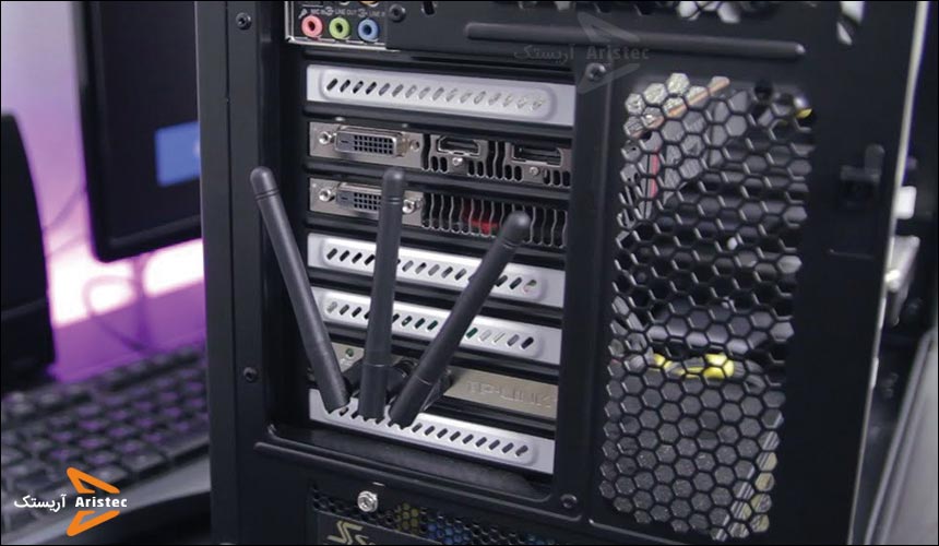 طریقه نصب کارت شبکه وایرلس در کامپیوتر